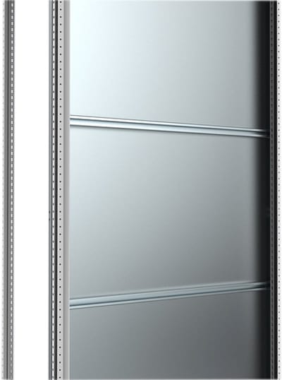 nVent HOFFMAN MPWR1200 Mounting Plate Reinforcement Profiles, MPWR, 35X1182X21MM, Galvanized, Steel