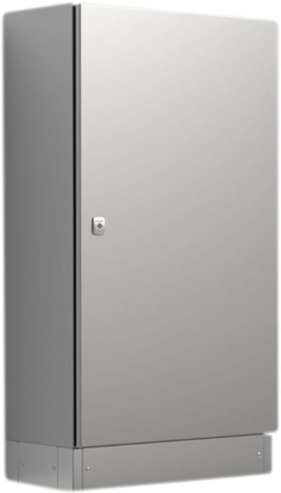 nVent HOFFMAN MSVS1124-316 Plinth Base, MSVS, 100X1200X373MM, Brushed, Stainless Steel 316L