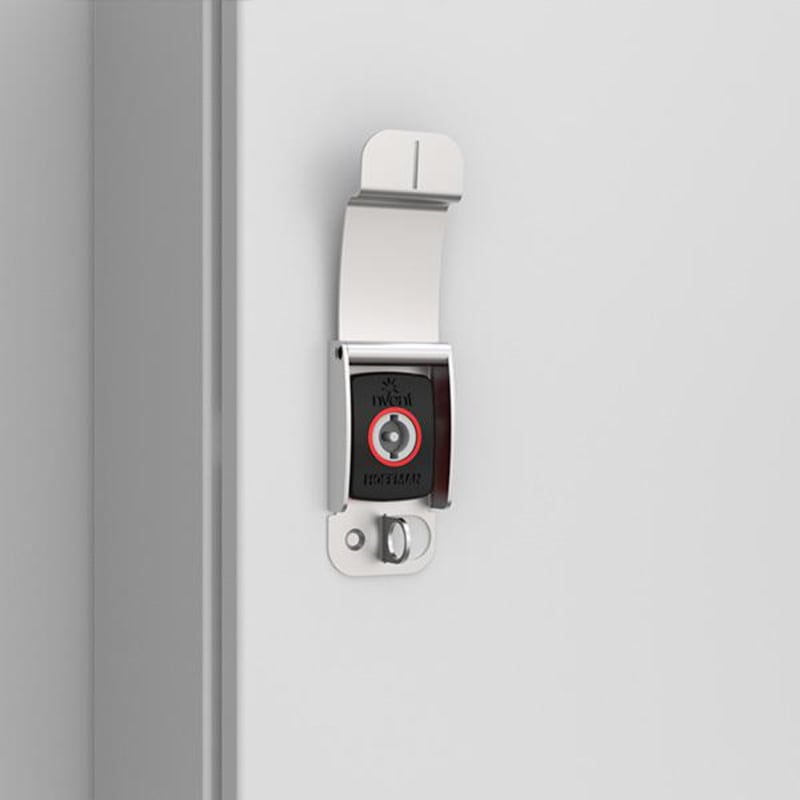 nVent HOFFMAN PLC01 Padlocking Cover, PLC, 77X39X19MM, Stainless Steel