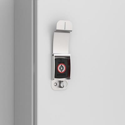 nVent HOFFMAN PLC01 Padlocking Cover, PLC, 77X39X19MM, Stainless Steel