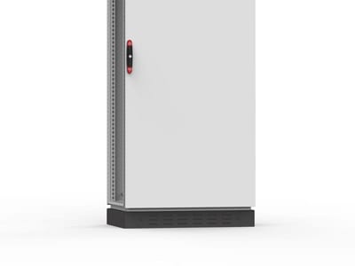 nVent HOFFMAN PV1060 Ventilated Front/Rear Plinths, PV, 100X598X62MM, Zinc Plated, Mild Steel