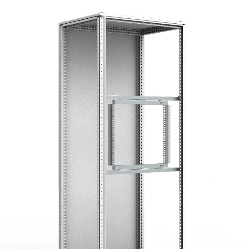 nVent HOFFMAN SFCP066 Partial Height Swing Frames, SFCP, 197X496X60MM, Zinc Plated, Mild Steel, 6U