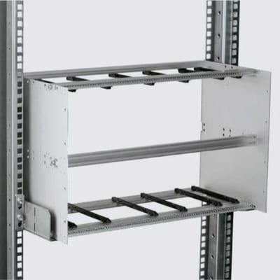 nVent HOFFMAN SFSU02 Swing Frame Chassis Support, SFSU, 66X57X135MM, Zinc Plated, Mild Steel