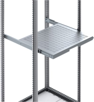 nVent HOFFMAN SHTH0808 Telescopic Shelf Hd, SHTH, 50X670X750MM, Zinc Plated, Mild Steel