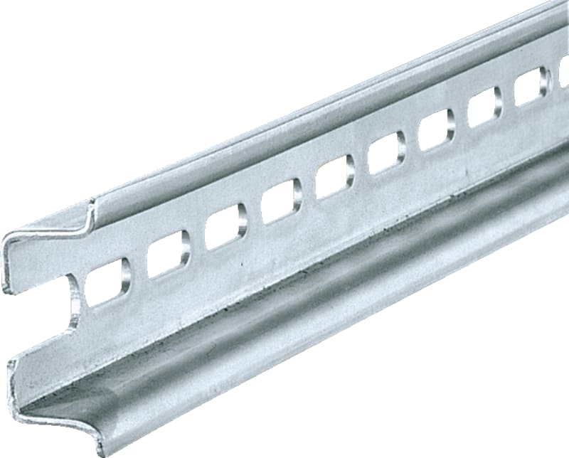 Rittal SZ Support Rail TH 35/15 Zinc-Plated 755 mm Pack of 6 (4935000)