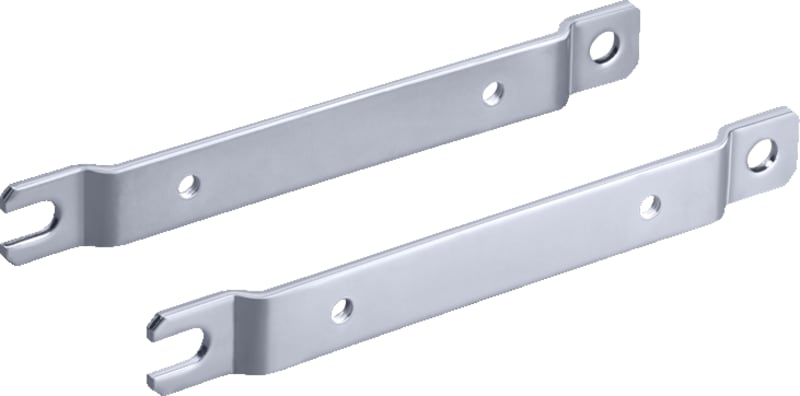 Wall Mounting Brackets H=120/122, Pack of 2 (9121122)