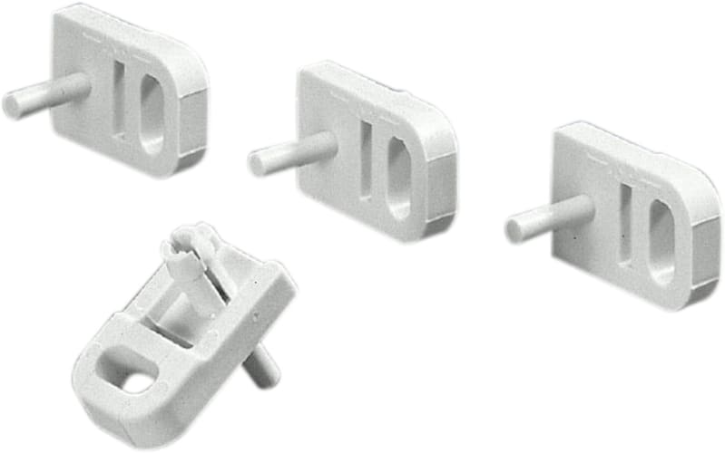 Wall Mounting Brackets PK, Polyamide, 40 pcs (9583000)