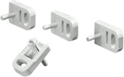 Wall Mounting Brackets PK, Polyamide, 40 pcs