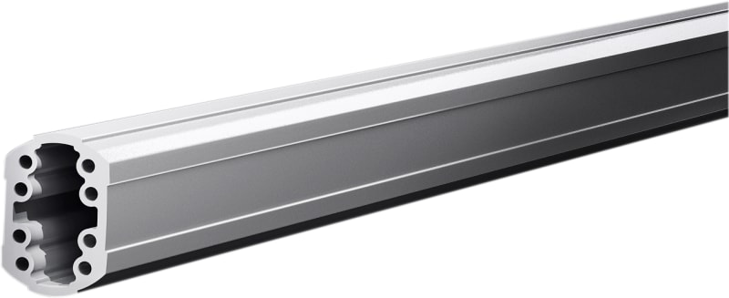 Rittal CP 6206.025 Support Section CP 60 Aluminium 250mm RAL 7035 (6206025)