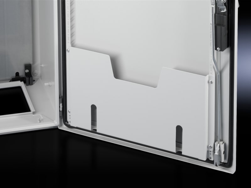 Rittal 4116500 SZ Steel Wiring Plan Pocket for 600 mm Door Width