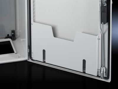 Rittal 4116500 SZ Steel Wiring Plan Pocket for 600 mm Door Width