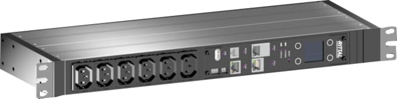 Rittal PDU Metered 16A/1P IEC-C20 6xC13 19" (7979202)