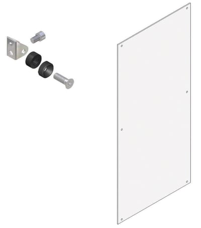Flat cover plate IP54 600X2000MM
