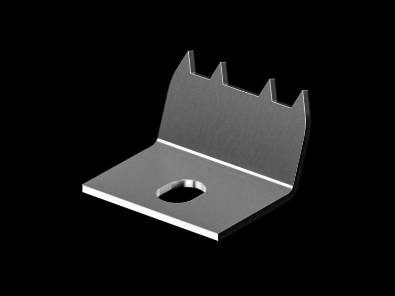 Rittal KX Mounting Claw for Second Mounting Level, Terminal Boxes and Bus Enclosures (2309100)