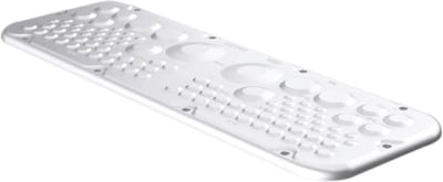 Rittal 2564300 SZ Plastic Gland Plate with Membranes for AX, Size 4, 534x149 mm