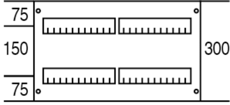 Cover AG222 SEALED H=300mm B=500mm (2CPX062839R9999)
