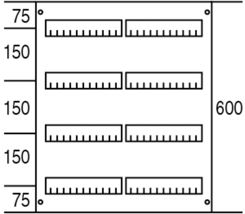 Cover AG224 SEALED H=600mm B=500mm (2CPX062843R9999)