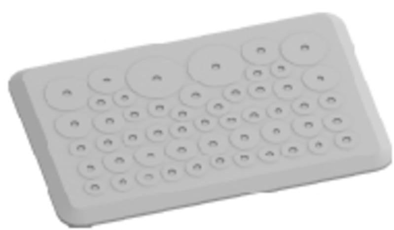 ABB 2CPX010450R9999 TZ101 Plastic Membrane Flange IP55 TwinLine-G