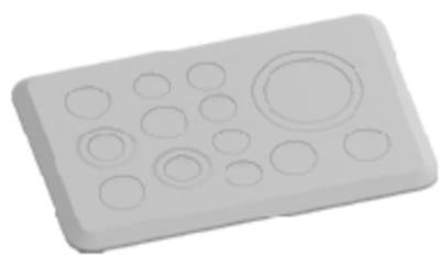 Flange TZ102 FOR M-Nipples IP55