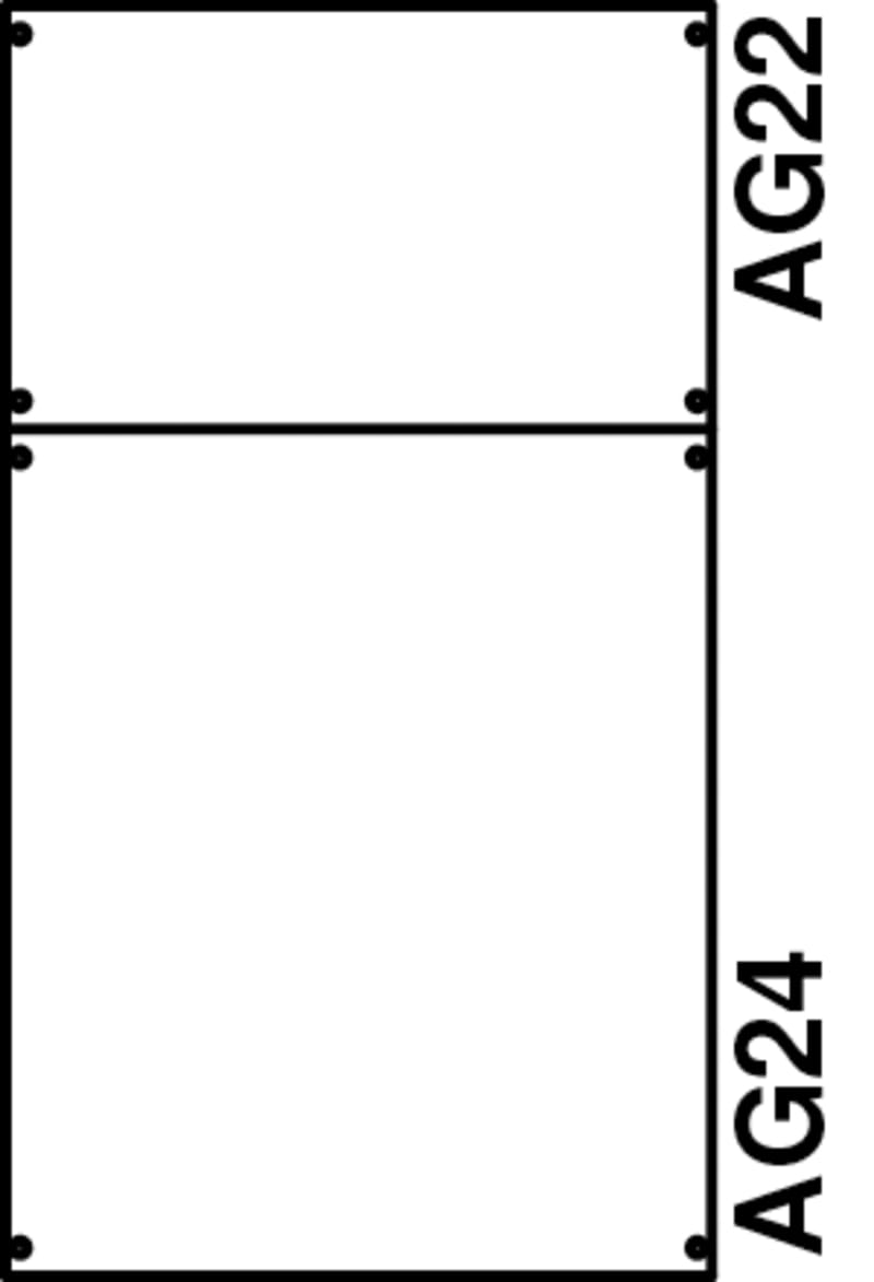 Blanking Module 2B2A (2CPX037633R9999)