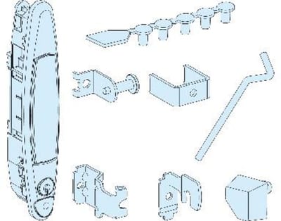 Schneider Electric DOOR ACCESSORIES PrismaSeT G IP30 LVS01032