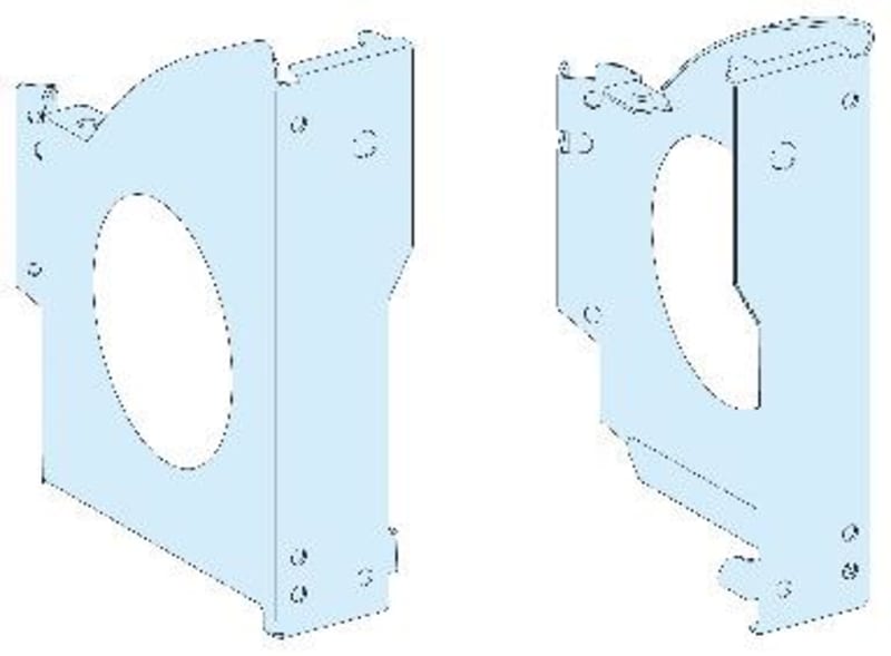 Base Brackets with Holes, PrismaSeT G (LVS01050)