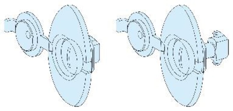 Bakplatedeler PrismaSeT P IP30 (LVS01106)
