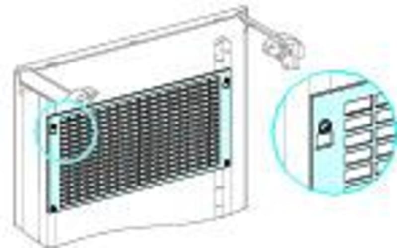 Mounting Plate-Perforated-Flat-4MOD.-PRISMASET G (LVS03170)