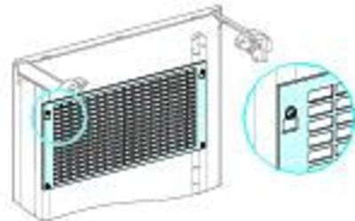 Mounting Plate-Perforated-Flat-4MOD.-PRISMASET G