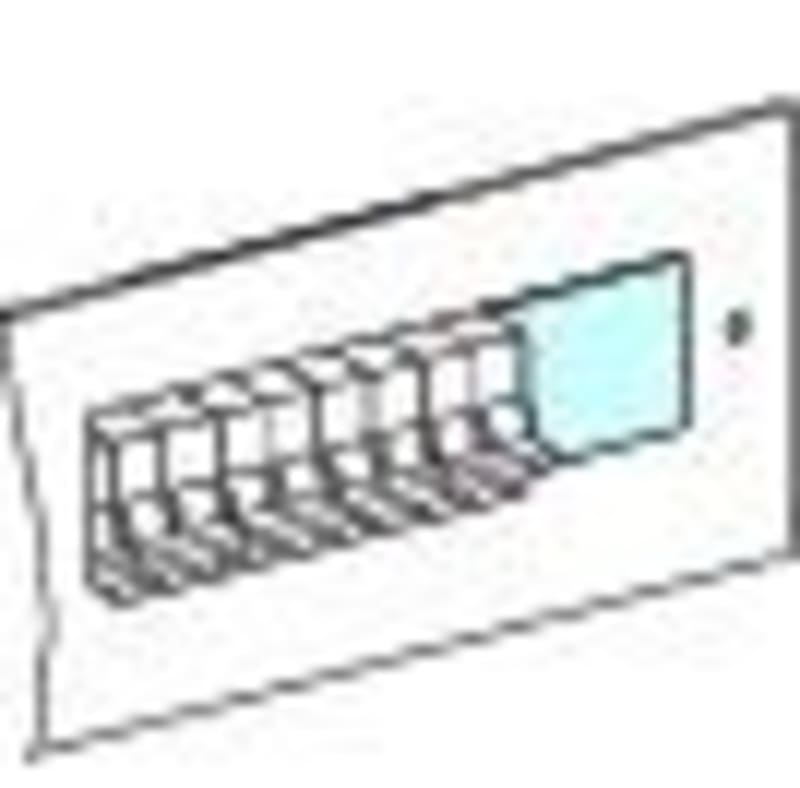 Blanking Strip for Modular Products, L=1000 mm, PrismaSeT G/P (LVS03220)