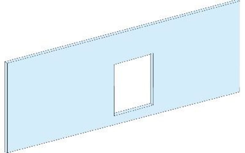 Front plate NSX250 HORIZONTAL-4M-MOTOR-G (LVS03234)