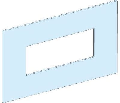 Front plate Man.omkopler NSX250 PrismaSeG/P