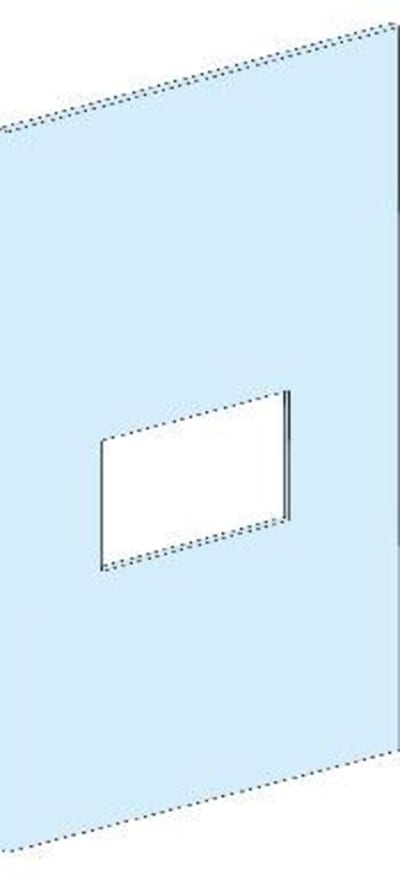 Front plate NSX250 Vertical Cable Compartment Prisma G