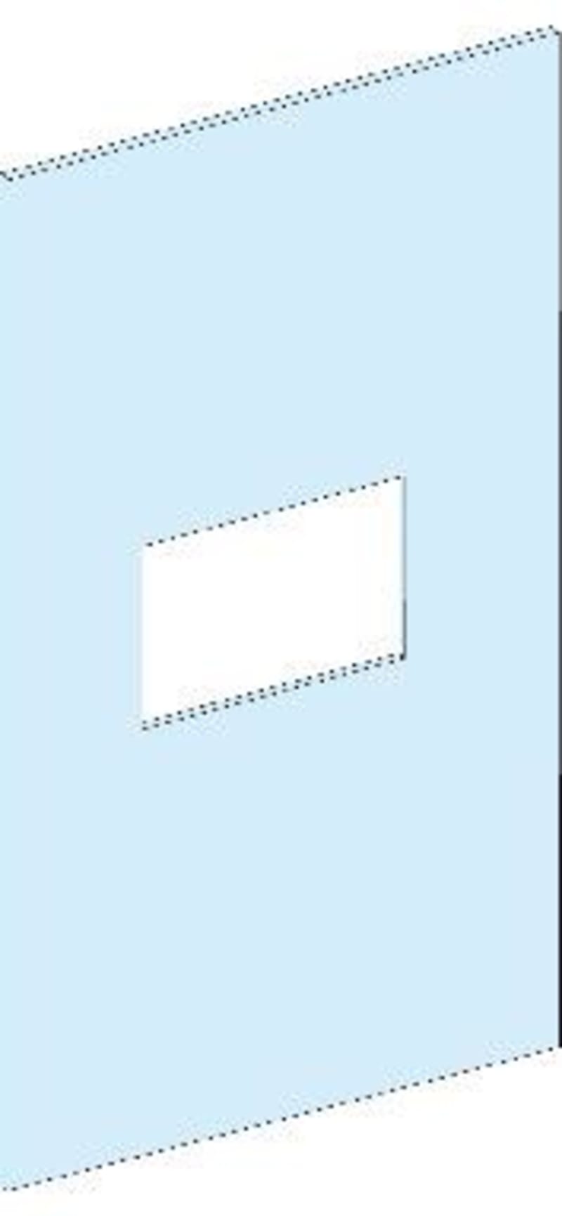 Front Plate for NSX630 with Cable Compartment, PrismaSeT G (LVS03283)