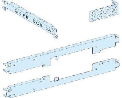 Mounting plate NSX250 Horizontal Changeover switch P