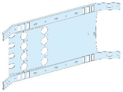 Mounting plate NSX630 horizontal 4P P