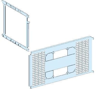 Schneider Electric LVS03482 MOUNTING PLATE FOR NS FIXED -3P/4P 1600A VERTICAL IN WIDTH 650