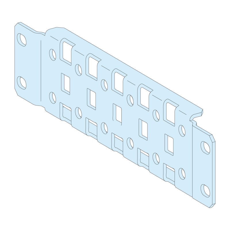 Fixing Brackets, 2 pcs, L=400 mm, Side, PrismaSeT P (LVS03584)