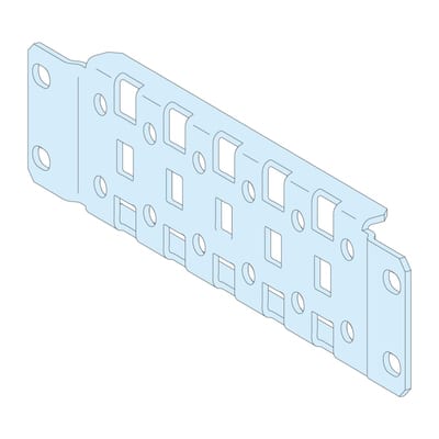 Fixing Brackets, 2 pcs, L=400 mm, Side, PrismaSeT P