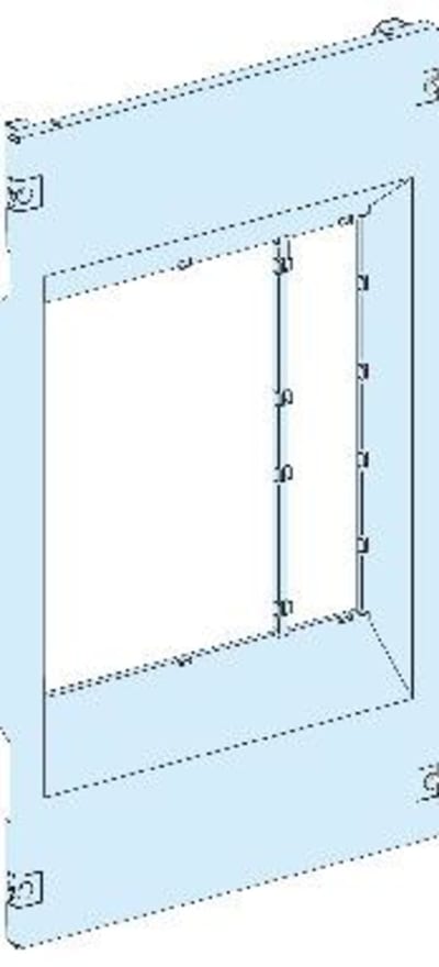 Front plate NS/MTZ1-VERTICAL-400MM-WITHDRAWABLE P