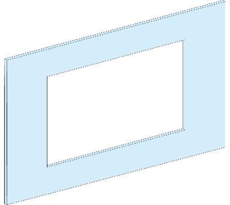Front plate NS1600B-3200-PRISMASET P (LVS03716)