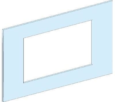 Front plate NS1600B-3200-PRISMASET P