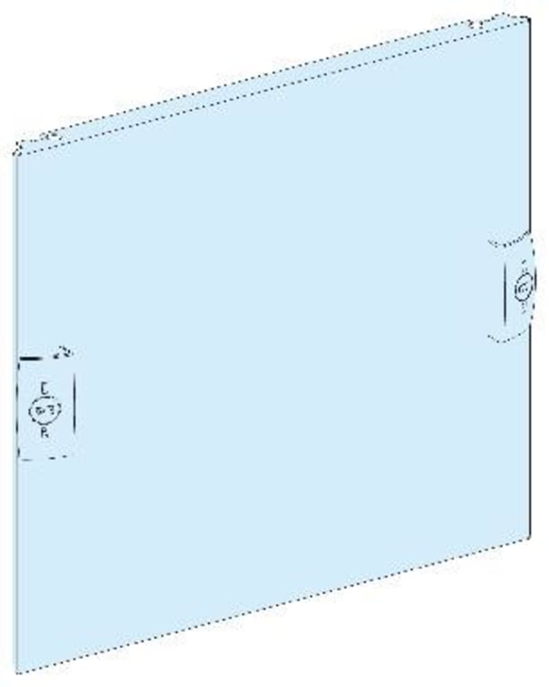 Sealed Front plate 5MOD B300MM-PRISMASET G/P (LVS03815)