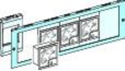 Front plate 72X72 and 96X96 PrismaSeT G/P