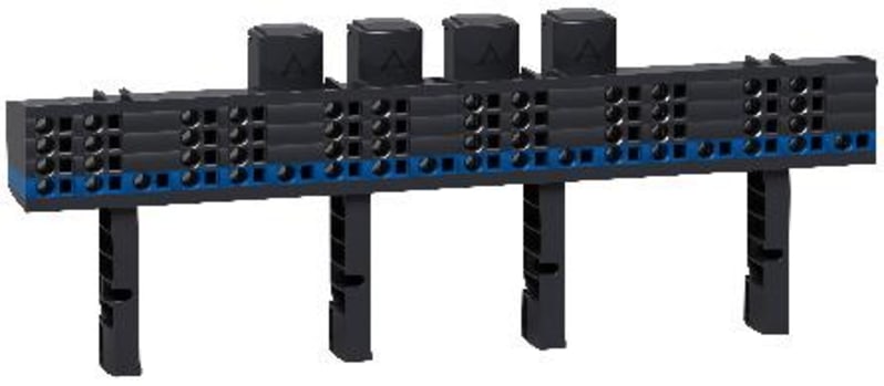 Schneider Electric Distribution blocks, Linergy FM, 200A 4P, 24M, 54HOLES LVS04014