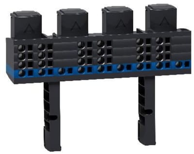 Schneider Electric Distribution block, LINERGY FM, 4P, 160A, 12M, 27HOLES LVS04018