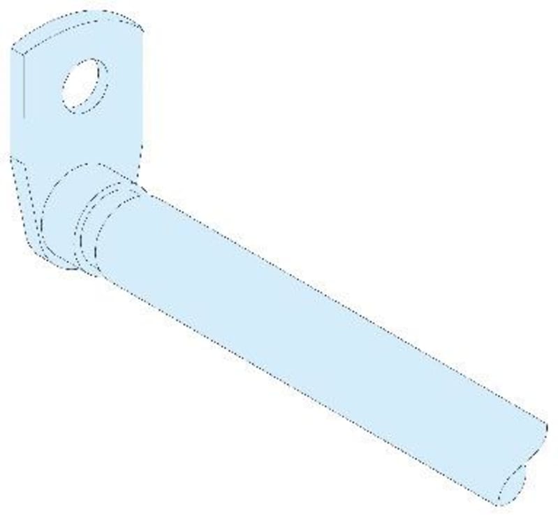 Schneider Electric Set of 4 flexible connections, 200A, to connect Linergy BW insulated busbar to Linergy FM device feeder LVS04021