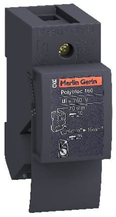 Linergy DX(Polyblock) 160A 1P -6 HOLES G/P