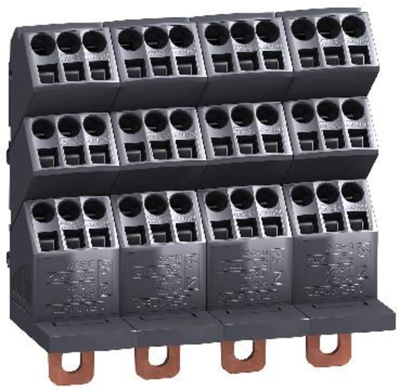 Linergy DP(Polyblock) 250A 4P-36 HOLES G/P (LVS04034)