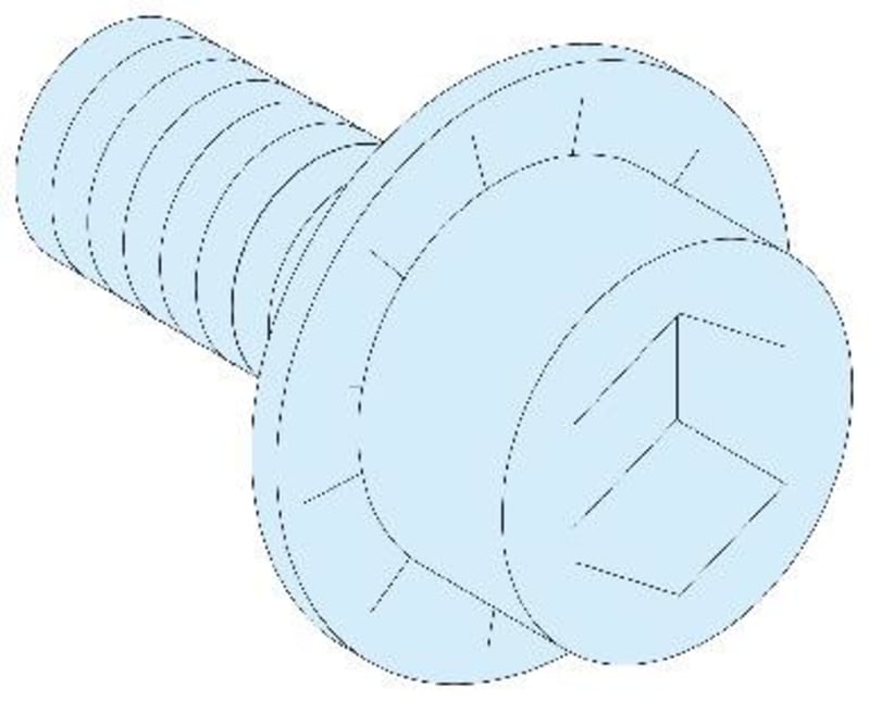 SCREWS-20 pcs-LINERGY BW(Powerclip)-M6 (LVS04158)